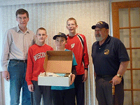 Sea Perch Kit Presentation To The Oregon Area Home School Instructor And Students