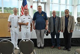 Madison Navy League - June 2012 - Coast Guard Change of Command Ceremonies of USCGC Scioto and USCGC Wyaconda & the celebration of 50 years of Service of USCGC Scioto